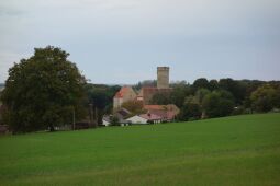 Burg Gnandstein bei Frohburg.