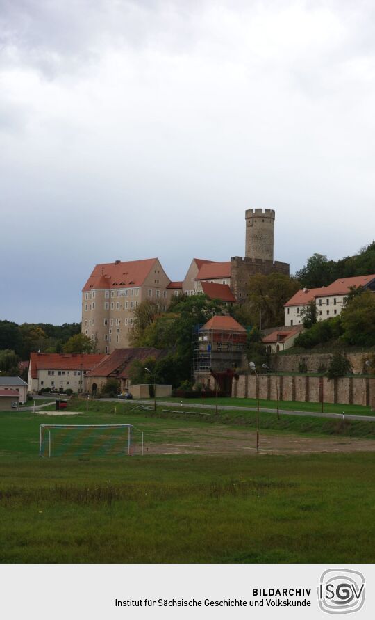 Burg Gnandstein bei Frohburg.