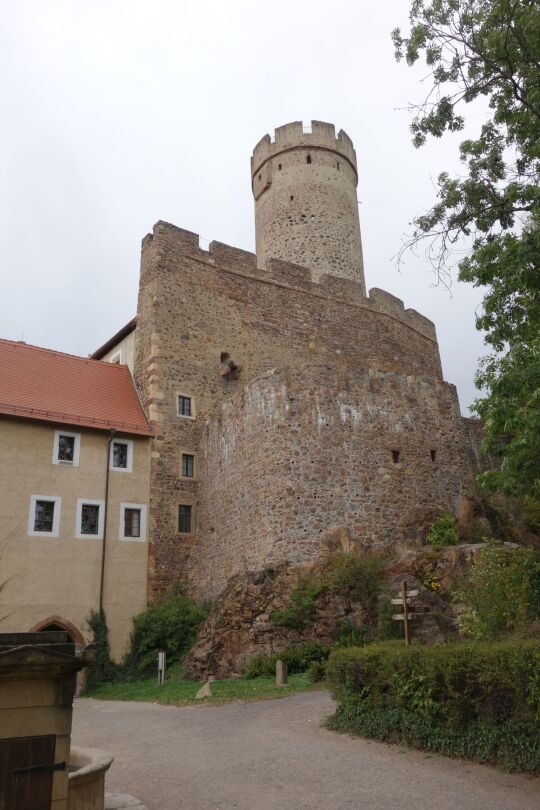 Burg Gnandstein bei Frohburg.