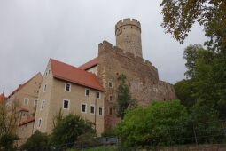 Burg Gnandstein bei Frohburg.