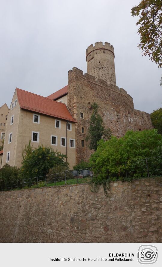 Burg Gnandstein bei Frohburg.