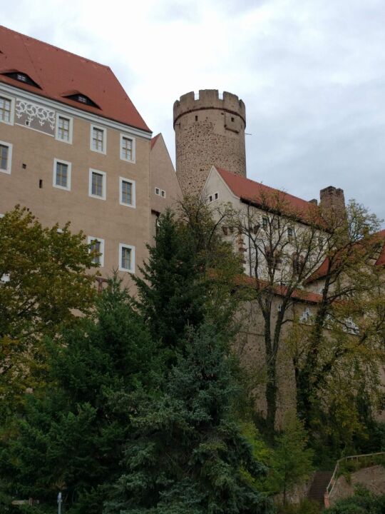 Burg Gnandstein bei Frohburg.