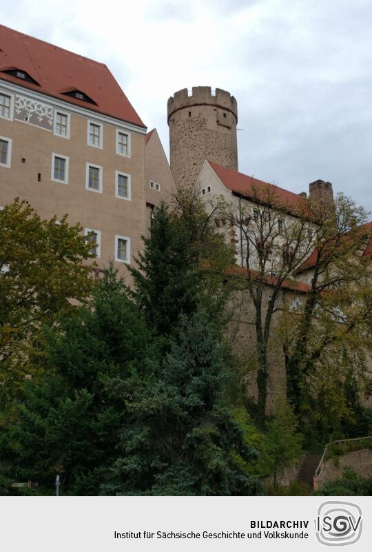 Burg Gnandstein bei Frohburg.