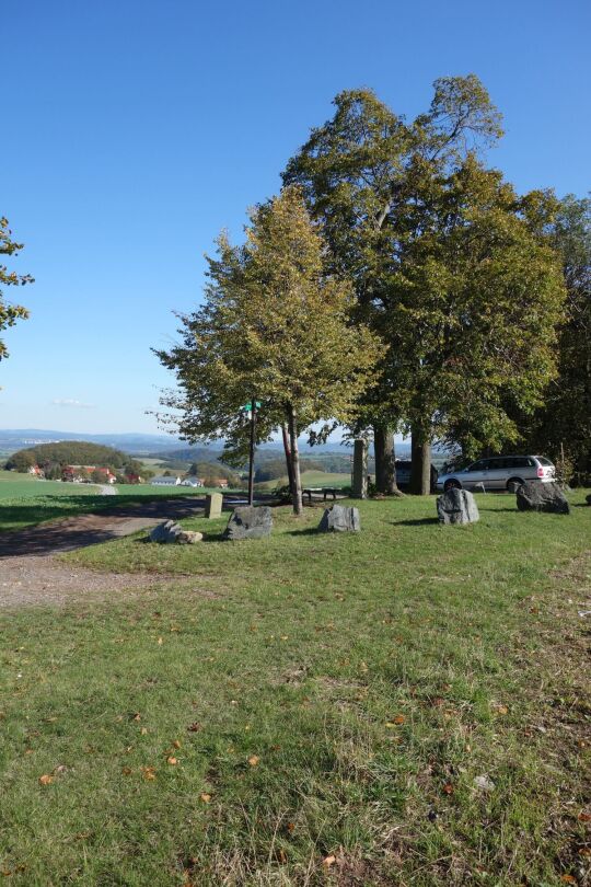 Der Aussichtspunkt Friedenslinden bei Maxen.