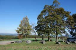 Der Aussichtspunkt Friedenslinden bei Maxen.