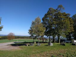 Der Aussichtspunkt Friedenslinden bei Maxen.
