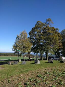 Der Aussichtspunkt Friedenslinden bei Maxen.
