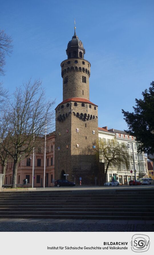 Der Reichenbacher Turm im heutigen Zentrum von Görlitz.