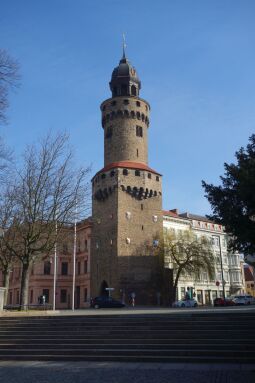 Der Reichenbacher Turm im heutigen Zentrum von Görlitz.