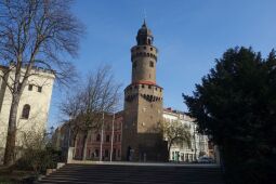 Der Reichenbacher Turm im heutigen Zentrum von Görlitz.