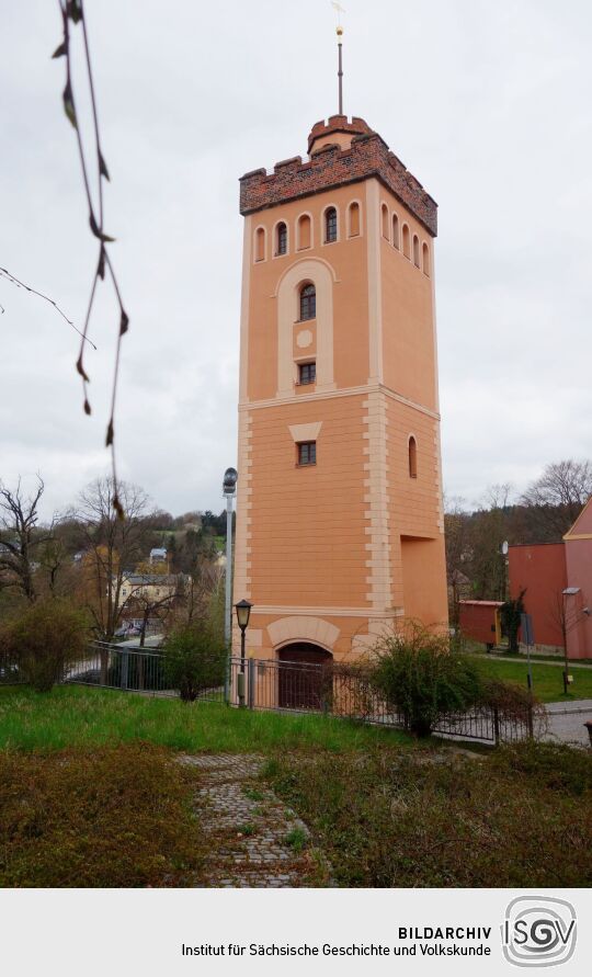 Der Rote Turm in Kamenz.