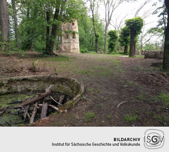 Das Belvedere auf dem Jägerberg in Radebeul-Oberlößnitz.