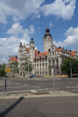 Bild: Das Neue Rathaus in Leipzig.