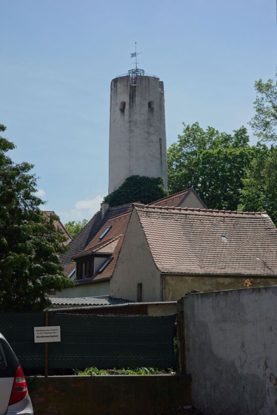 Historischer Wachturm an der ehemaligen Amts- und Ratsfronfeste in Oschatz.
