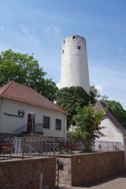 Historischer Wachturm an der ehemaligen Amts- und Ratsfronfeste in Oschatz.