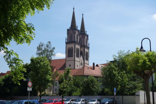 Die Kirche St. Aegidien in Oschatz.