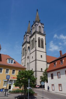 Die Kirche St. Aegidien in Oschatz.