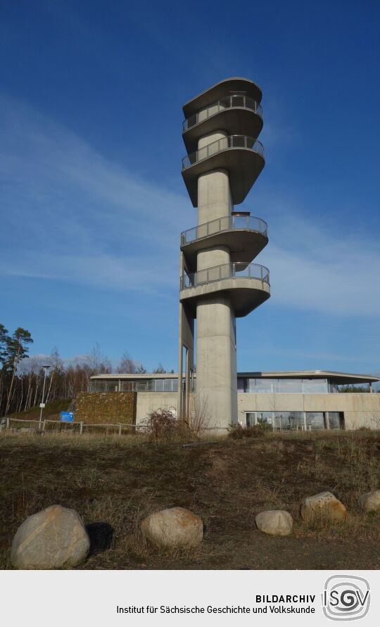 Der Aussichtsturm am Schweren Berg bei Weißwasser/O.L.