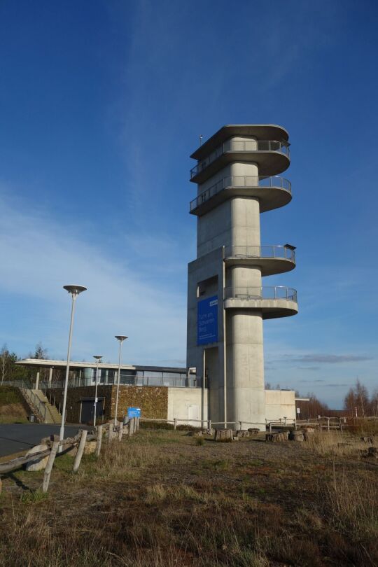 Der Aussichtsturm am Schweren Berg bei Weißwasser/O.L.