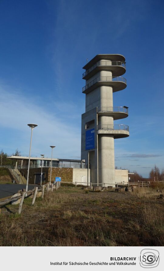 Der Aussichtsturm am Schweren Berg bei Weißwasser/O.L.