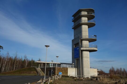 Der Aussichtsturm am Schweren Berg bei Weißwasser/O.L.