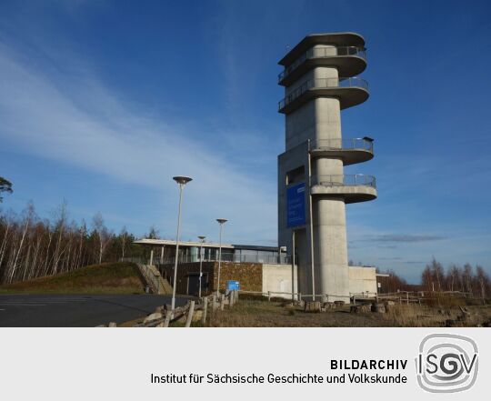 Der Aussichtsturm am Schweren Berg bei Weißwasser/O.L.