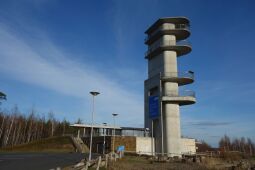 Der Aussichtsturm am Schweren Berg bei Weißwasser/O.L.