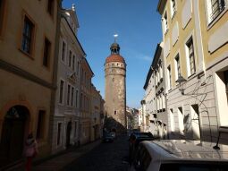 Der Nikolaiturm in Görlitz.
