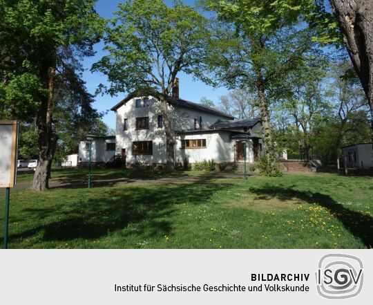 Die ehemalige Gattersburg in Grimma - heute Sitz der  freikirchlichen evangelische Gemeinde Elim.