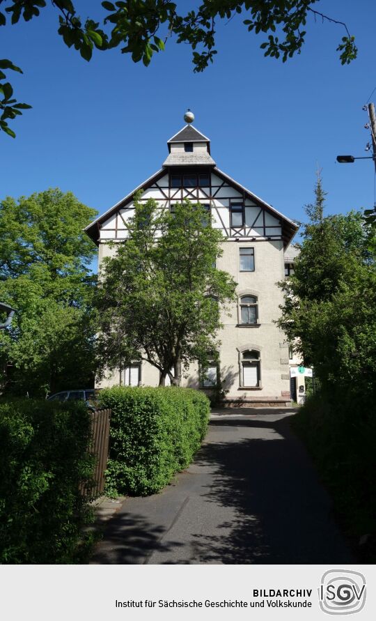 Die ehemalige Gaststätte Goldene Höhe in Waldheim.