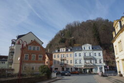 Die Aussichtsterrasse am Schlossberg in Bad Schandau.