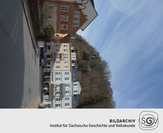 Die Aussichtsterrasse am Schlossberg in Bad Schandau.