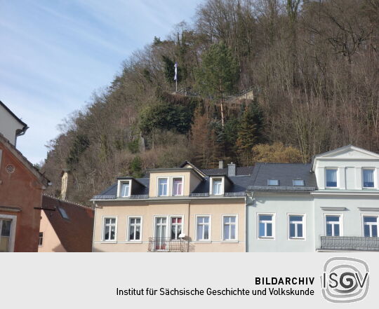 Die Aussichtsterrasse am Schlossberg in Bad Schandau.