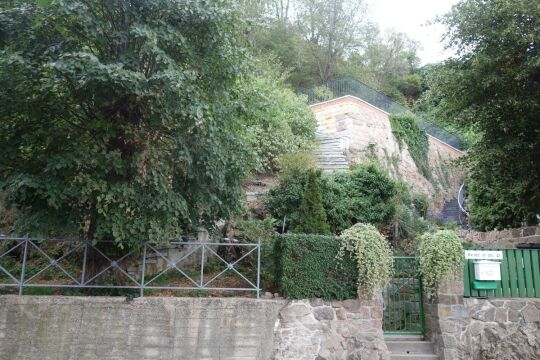 Am ehemaligen Höhenweg in Diesbar.