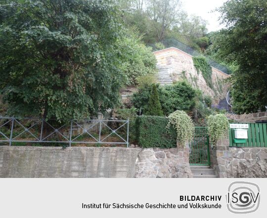 Am ehemaligen Höhenweg in Diesbar.