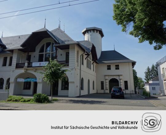 Die ehemalige Gaststätte Weißer Adler in Dresden-Weißer Hirsch.