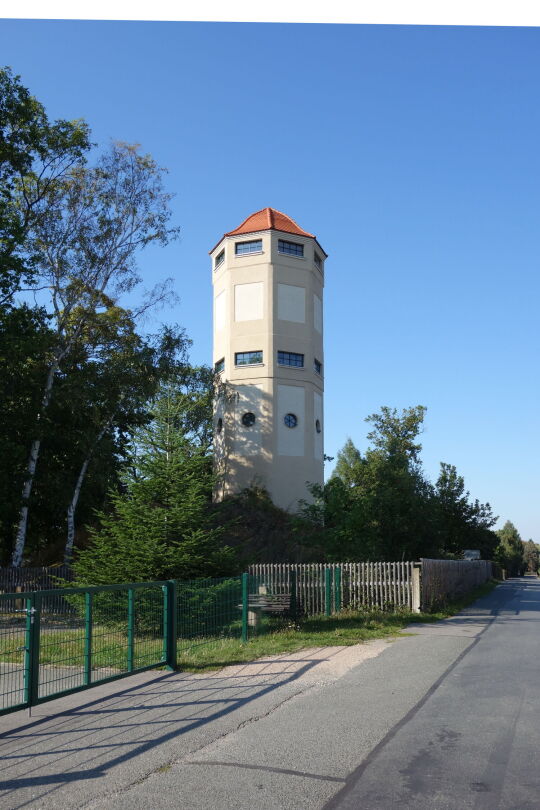 Der Wasser- und Aussichtsturm in Auerbach/Vogtl.-Rebesgrün.