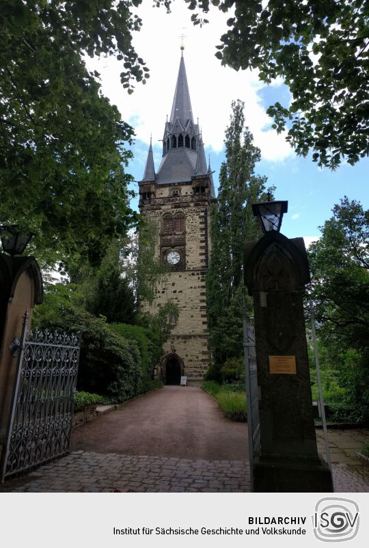 Die Kirche Briesnitz in Dresden-Briesnitz des Evangelisch-Lutherischen Kirchspiels Dresden West.