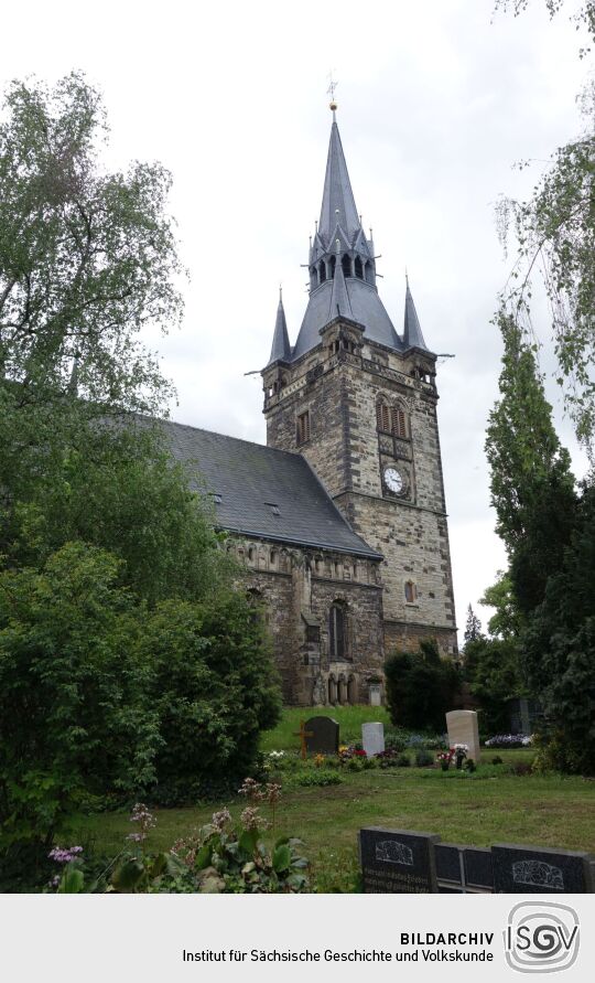 Die Kirche Briesnitz in Dresden-Briesnitz des Evangelisch-Lutherischen Kirchspiels Dresden West.