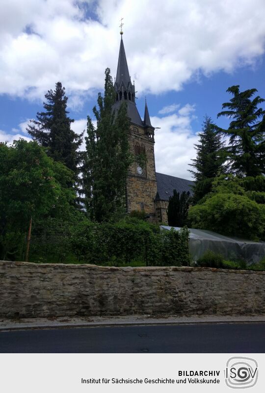 Die Kirche Briesnitz in Dresden-Briesnitz des Evangelisch-Lutherischen Kirchspiels Dresden West.