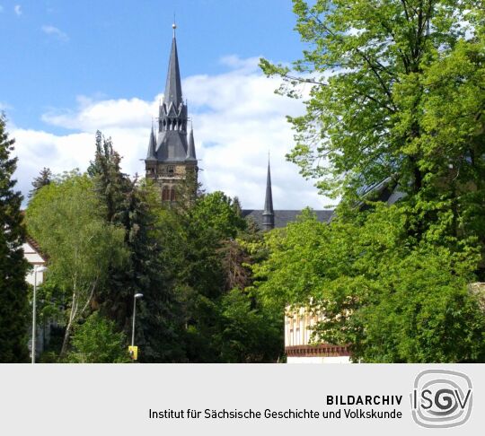 Die Kirche Briesnitz in Dresden-Briesnitz des Evangelisch-Lutherischen Kirchspiels Dresden West.