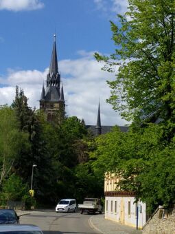 Bild: Die Kirche Briesnitz in Dresden-Briesnitz des Evangelisch-Lutherischen Kirchspiels Dresden West.