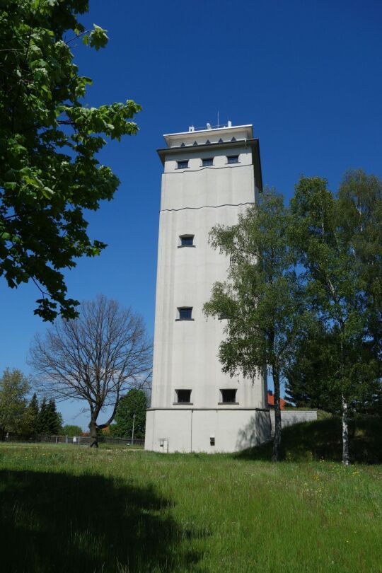 Der Wasserturm Neugersdorf in Ebersbach-Neugersdorf.