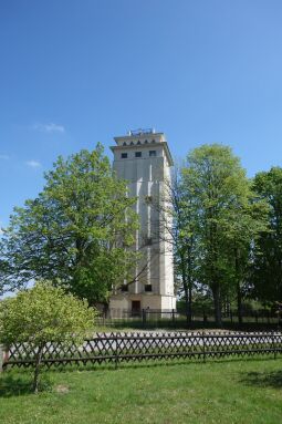 Der Wasserturm Neugersdorf in Ebersbach-Neugersdorf.