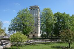 Der Wasserturm Neugersdorf in Ebersbach-Neugersdorf.