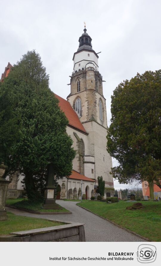Die Kirche St. Marien in Kamenz.