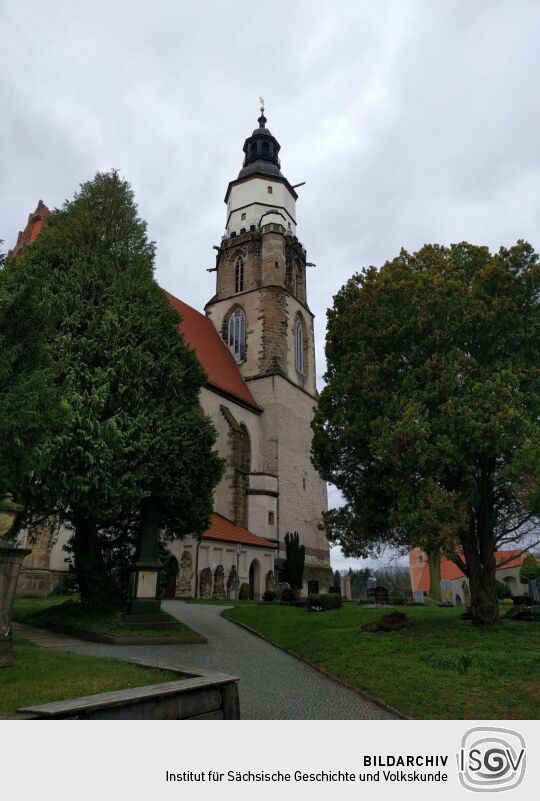 Die Kirche St. Marien in Kamenz.