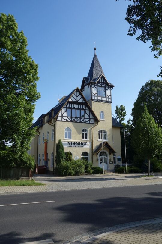Das ehemalige Hotel und Restaurant Lindenhof in Langebrück.