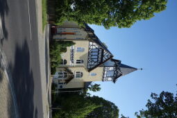 Das ehemalige Hotel und Restaurant Lindenhof in Langebrück.