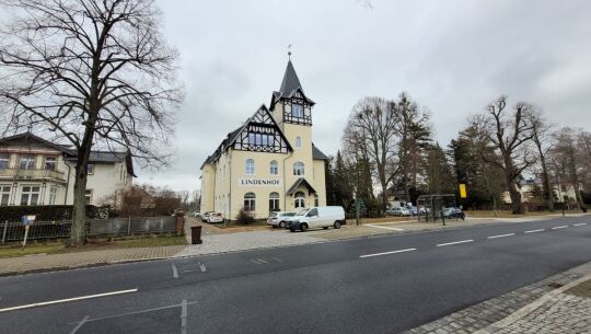 Das Haus Lindenhof in Langebrück.